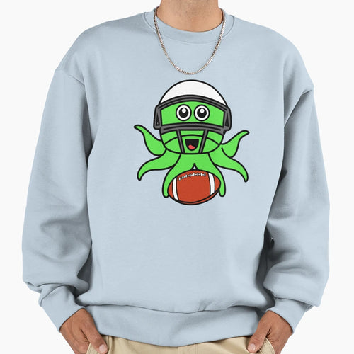 Octopia Art American Football Drawing Sweatshirt - Graphic Print Unisex - T-Shirt, Sweatshirt, Hoodie