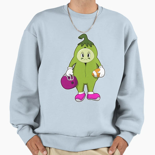 Bean Football Sports Sweatshirt - Graphic Print Men Women - T-Shirt, Sweatshirt, Hoodie