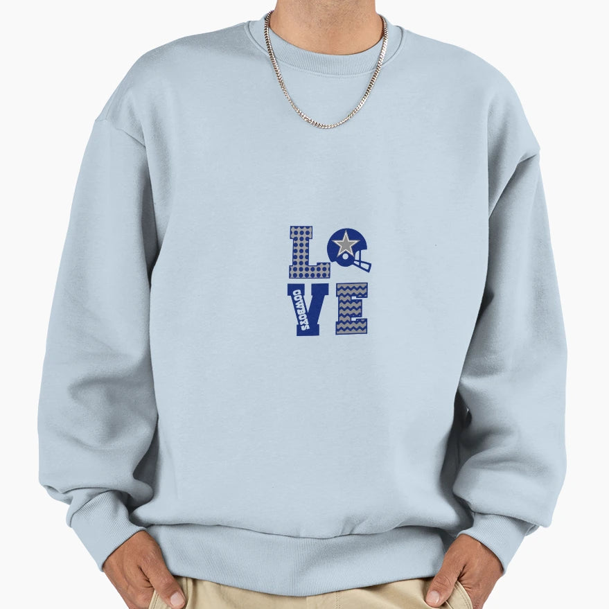 Dallas Cowboy Sweatshirt - Streetwear Style for Adults - T-Shirt, Sweatshirt, Hoodie