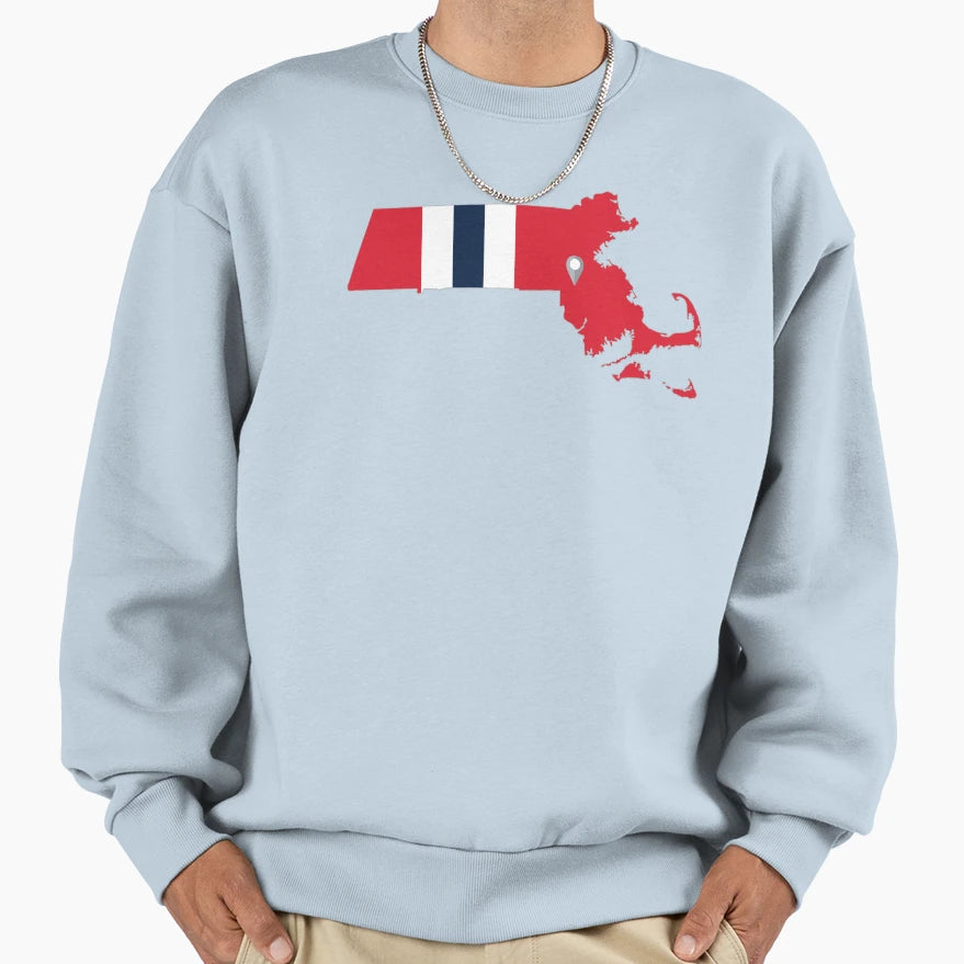 New England Football Alternate Sweatshirt - Custom Art Print for Adults - T-Shirt, Sweatshirt, Hoodie