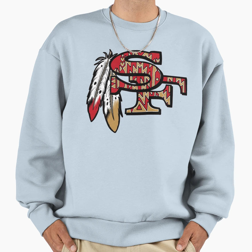 Football Sweatshirt - Trendy Graphic Men Women - T-Shirt, Sweatshirt, Hoodie