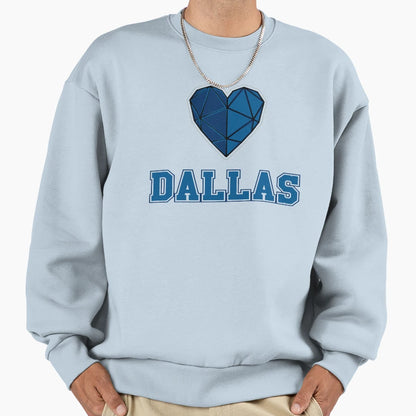 Dallas Sweatshirt - Minimalist Print for Adults - T-Shirt, Sweatshirt, Hoodie
