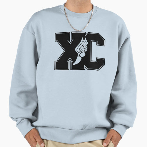 Cross Country Featuring Winged Sweatshirt - Casual Everyday Wear Men Women - T-Shirt, Sweatshirt, Hoodie