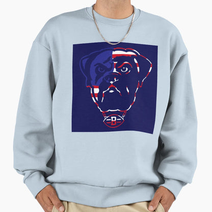 Merica Dawg Sweatshirt - Streetwear Style for Adults - T-Shirt, Sweatshirt, Hoodie