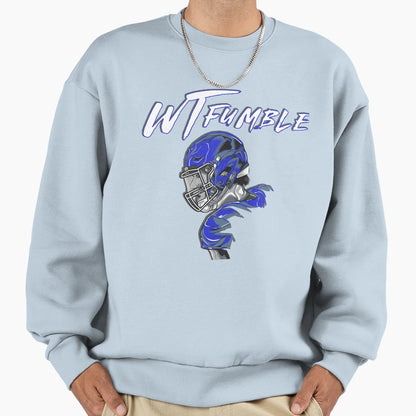 What Fumble Blue Sweatshirt - Streetwear Style for Adults - T-Shirt, Sweatshirt, Hoodie