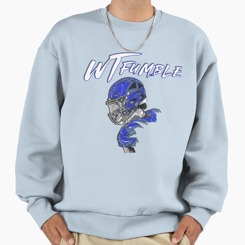 What Fumble Blue Sweatshirt - Streetwear Style for Adults - T-Shirt, Sweatshirt, Hoodie