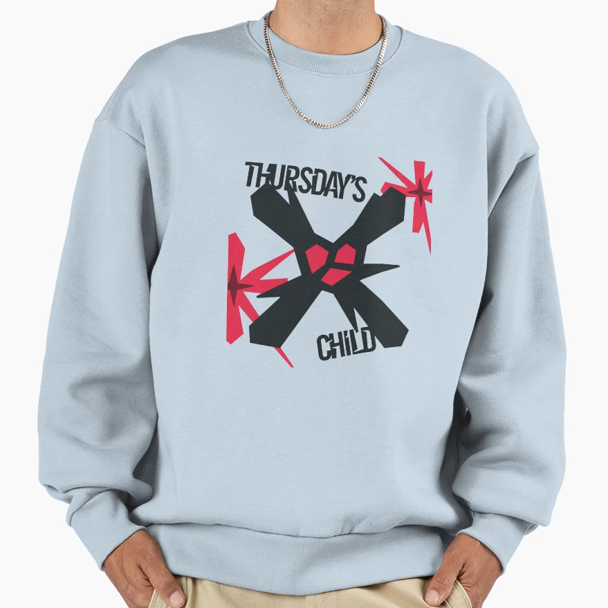 Thursdays Child Sweatshirt - Aesthetic Graphic Men Women - T-Shirt, Sweatshirt, Hoodie