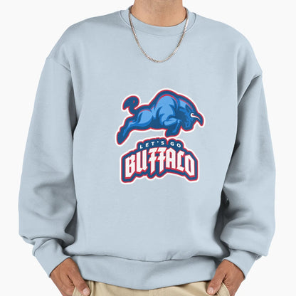 Lets Go Buffalo Lets Go Buffalo Sweatshirt - Aesthetic Graphic for Adults - T-Shirt, Sweatshirt, Hoodie