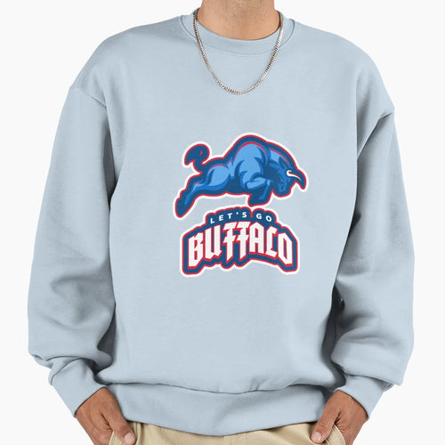 Lets Go Buffalo Lets Go Buffalo Sweatshirt - Aesthetic Graphic for Adults - T-Shirt, Sweatshirt, Hoodie