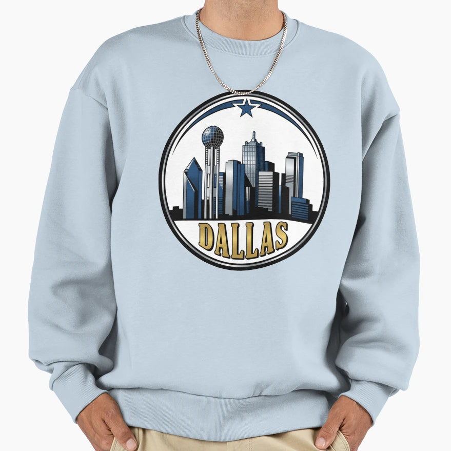 Dallas Sweatshirt - Casual Everyday Wear Unisex - T-Shirt, Sweatshirt, Hoodie