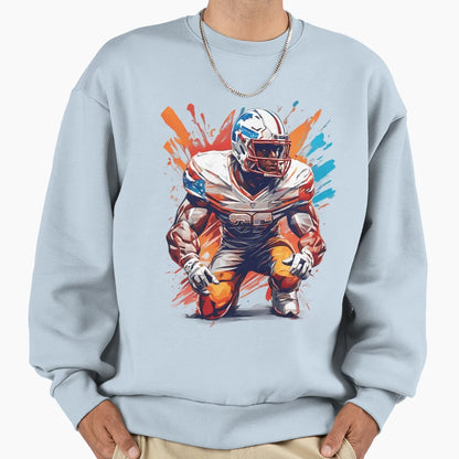 Red Zone American Football Sweatshirt - Novelty Apparel for Adults - T-Shirt, Sweatshirt, Hoodie