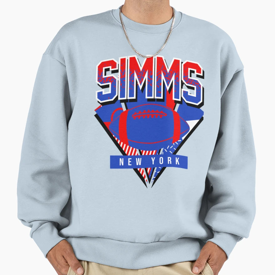 Art New York Giants Sweatshirt - Fun Novelty Design for Adults - T-Shirt, Sweatshirt, Hoodie