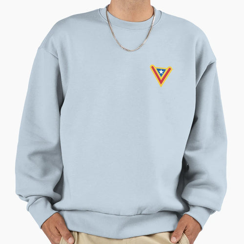 Freedomvibe V Pocket Sweatshirt - Trendy Graphic Men Women - T-Shirt, Sweatshirt, Hoodie