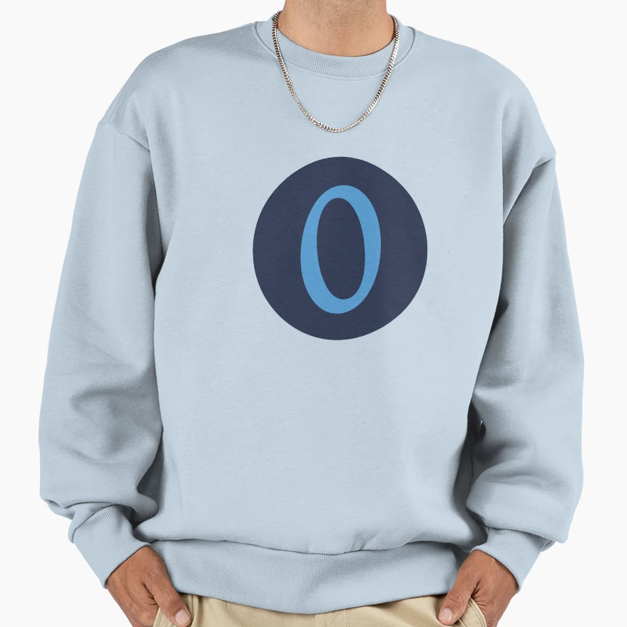 Letter O Monogram Sweatshirt - Graphic Print Unisex - T-Shirt, Sweatshirt, Hoodie
