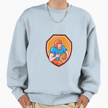 American Football Receiver Sweatshirt - Casual Everyday Wear for Adults - T-Shirt, Sweatshirt, Hoodie