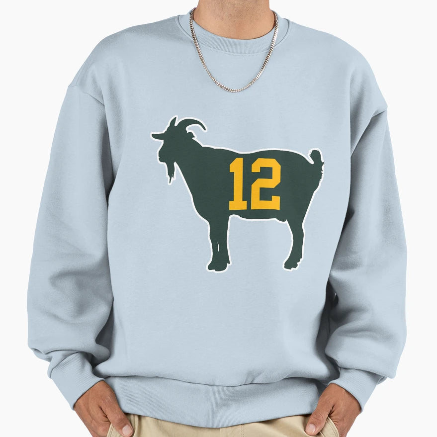 Goat AR Sweatshirt - Minimalist Print Men Women - T-Shirt, Sweatshirt, Hoodie