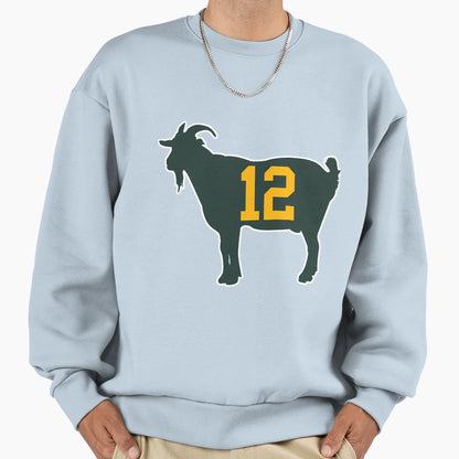Goat AR Sweatshirt - Minimalist Print Men Women - T-Shirt, Sweatshirt, Hoodie