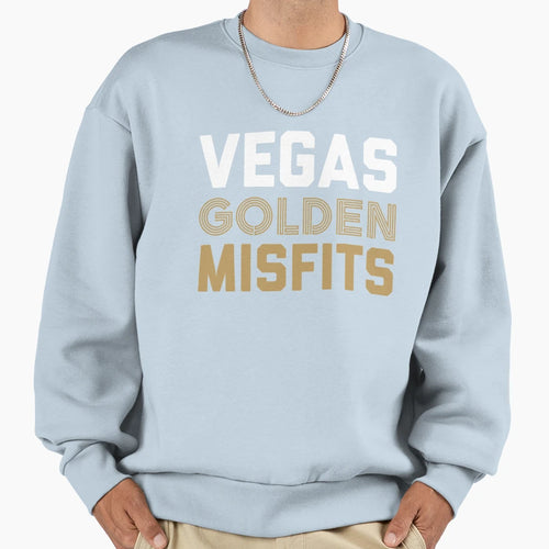 Vegas Golden Misfits Hockey Fan Sweatshirt - Custom Art Print Unisex - T-Shirt, Sweatshirt, Hoodie