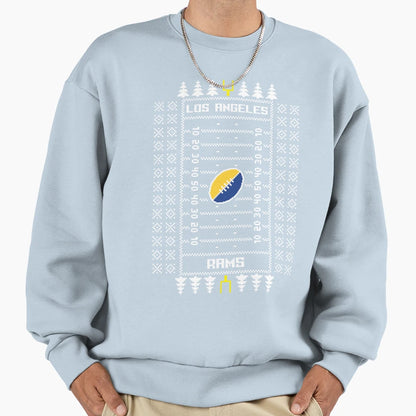 Los Angeles Rams Ugly Sweatshirt - Fun Novelty Design for Adults - T-Shirt, Sweatshirt, Hoodie