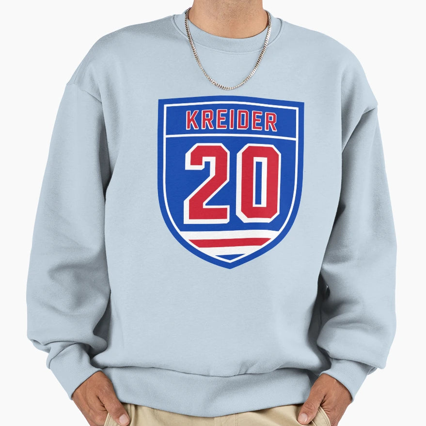 Kreider 20 Emblem Sweatshirt - Aesthetic Graphic for Adults - T-Shirt, Sweatshirt, Hoodie