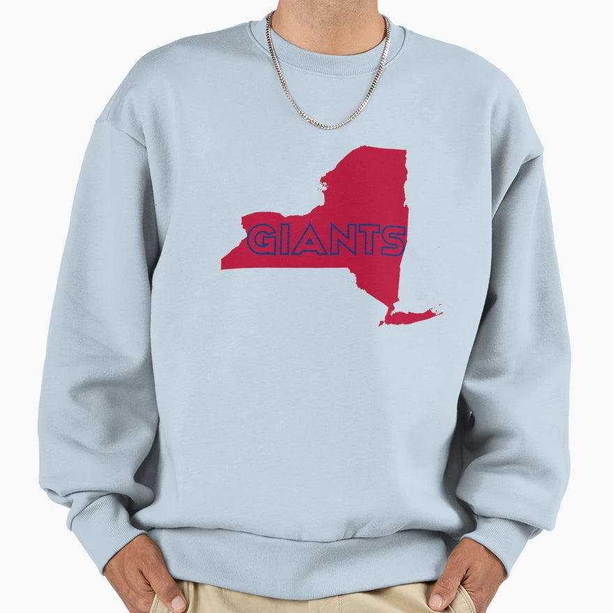 New York Giants Sweatshirt - Novelty Apparel for Adults - T-Shirt, Sweatshirt, Hoodie