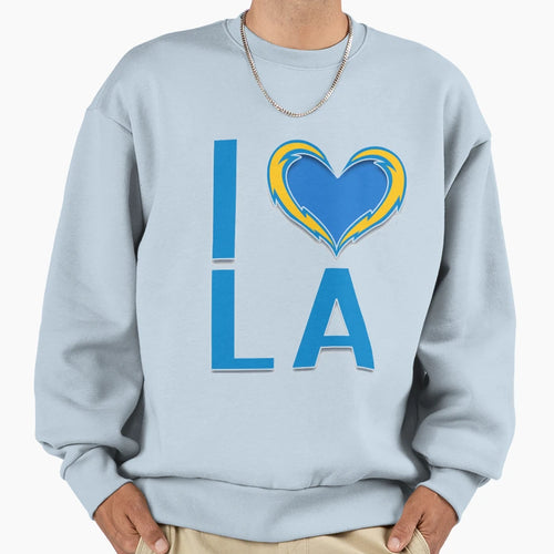 I Heart La Sweatshirt - Graphic Print Men Women - T-Shirt, Sweatshirt, Hoodie