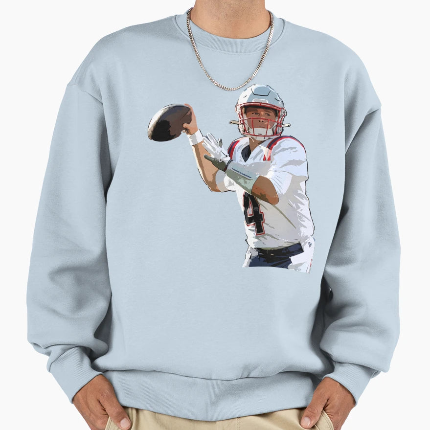 Bailey Zappe Sweatshirt - Streetwear Style Unisex - T-Shirt, Sweatshirt, Hoodie