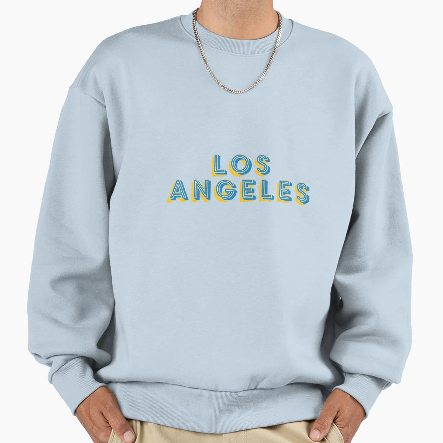 Los Angeles Sweatshirt - Casual Everyday Wear for Adults - T-Shirt, Sweatshirt, Hoodie