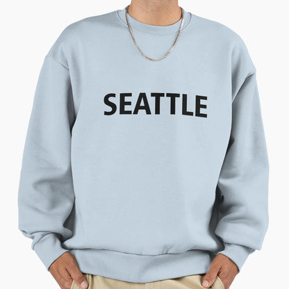 Seattle Sweatshirt - Trendy Graphic for Adults - T-Shirt, Sweatshirt, Hoodie