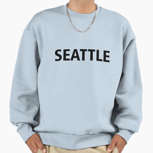 Seattle Sweatshirt - Trendy Graphic for Adults - T-Shirt, Sweatshirt, Hoodie