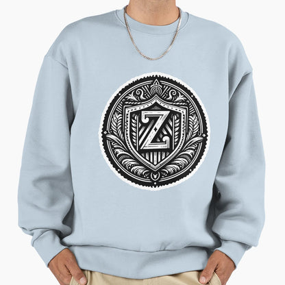 Letter Z Sweatshirt - Casual Everyday Wear Men Women - T-Shirt, Sweatshirt, Hoodie