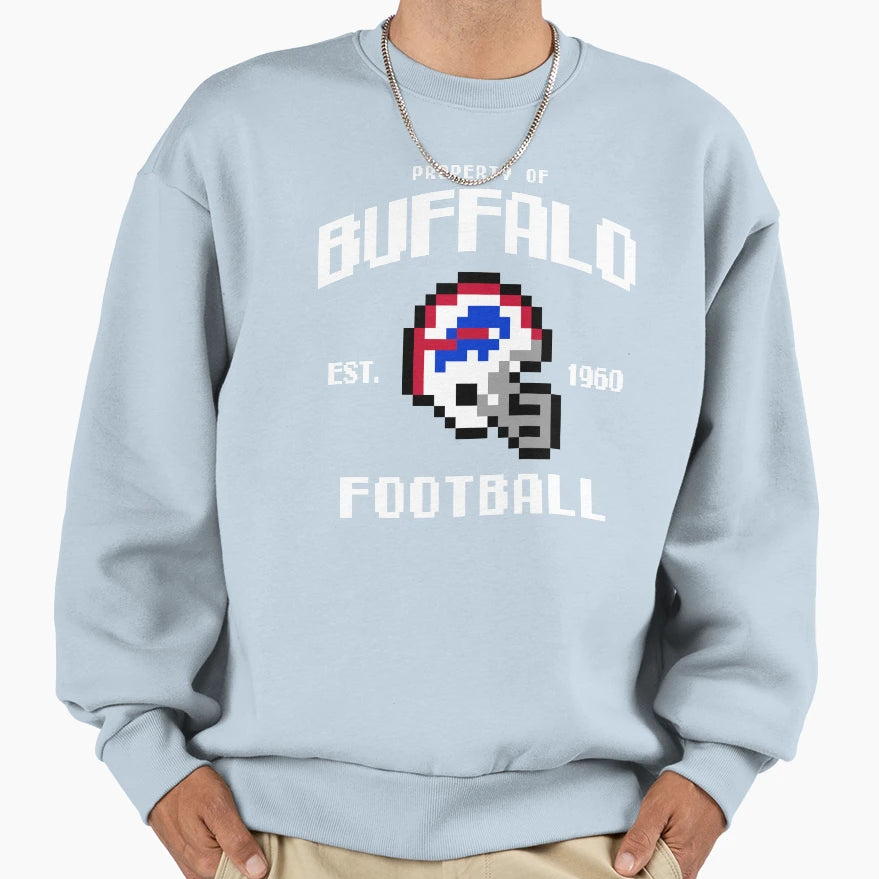 Property Buffalo Bills Football Sweatshirt - Streetwear Style for Adults - T-Shirt, Sweatshirt, Hoodie