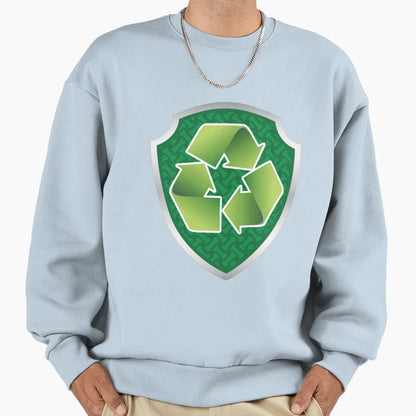 Rocky Recycle Pup Tag Sweatshirt - Streetwear Style Men Women - T-Shirt, Sweatshirt, Hoodie