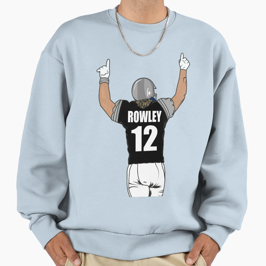 Rowley Football Products Sweatshirt - Trendy Graphic for Adults - T-Shirt, Sweatshirt, Hoodie
