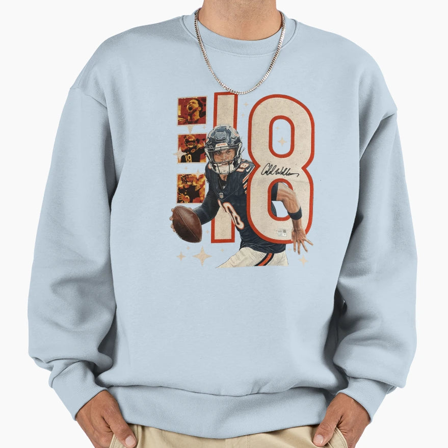 CW Chicago Football Sweatshirt - Aesthetic Graphic Unisex - T-Shirt, Sweatshirt, Hoodie