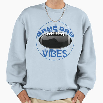Copy Game Day Vibes Sweatshirt - Graphic Print Men Women - T-Shirt, Sweatshirt, Hoodie
