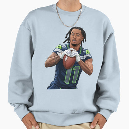 Jaxon Smith Njigba Sweatshirt - Trendy Graphic for Adults - T-Shirt, Sweatshirt, Hoodie