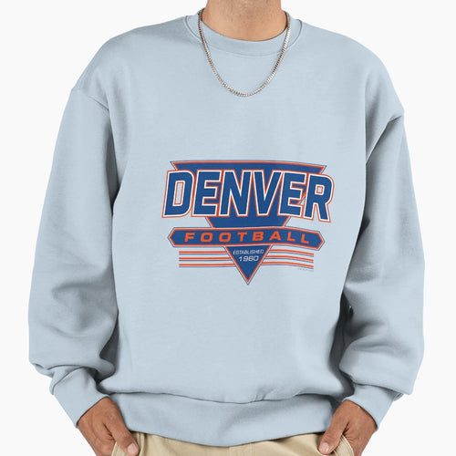 Denverr Football Broncos Inspired 90S Sweatshirt - Aesthetic Graphic Unisex - T-Shirt, Sweatshirt, Hoodie