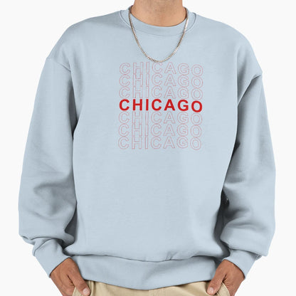 Chicago Thank You Bag Sweatshirt - Novelty Apparel for Adults - T-Shirt, Sweatshirt, Hoodie