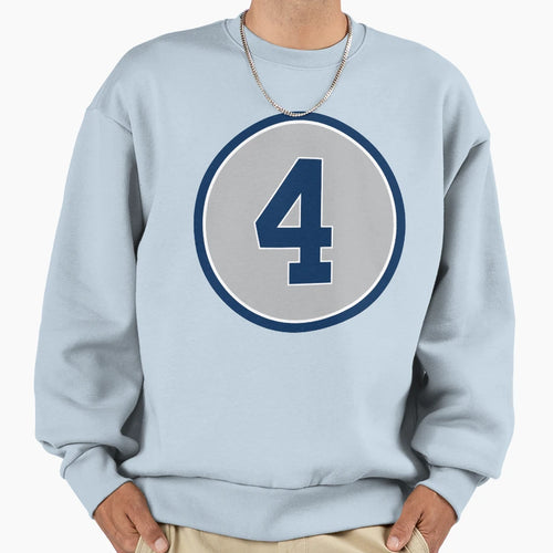 Lou Gehrig 4 Away Jersey Number Sweatshirt - Graphic Print Unisex - T-Shirt, Sweatshirt, Hoodie
