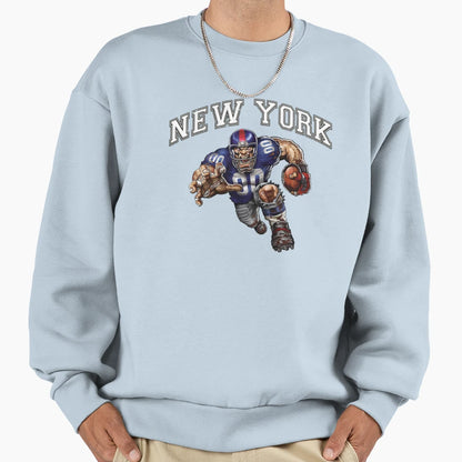 New York Football Detroit Sweatshirt - Custom Art Print for Adults - T-Shirt, Sweatshirt, Hoodie