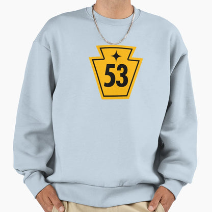 53 Pouncey Original Sweatshirt - Casual Everyday Wear Unisex - T-Shirt, Sweatshirt, Hoodie