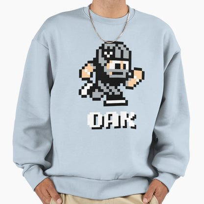 Oakland Raiders Tecmo Super Bowl Sweatshirt - Unique Graphic for Adults - T-Shirt, Sweatshirt, Hoodie