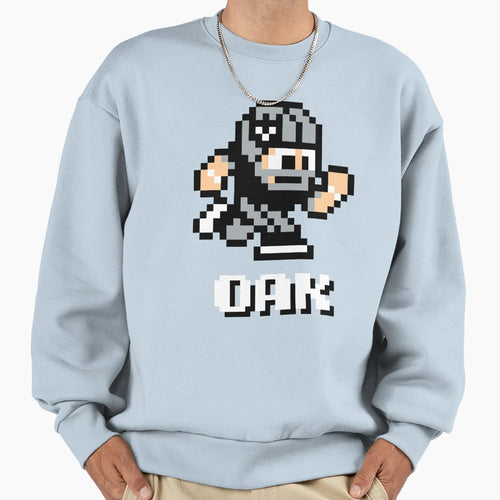 Oakland Raiders Tecmo Super Bowl Sweatshirt - Unique Graphic for Adults - T-Shirt, Sweatshirt, Hoodie
