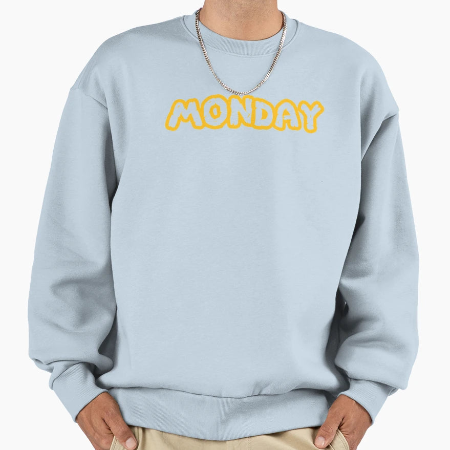I Hate Monday Sweatshirt - Trendy Graphic for Adults - T-Shirt, Sweatshirt, Hoodie