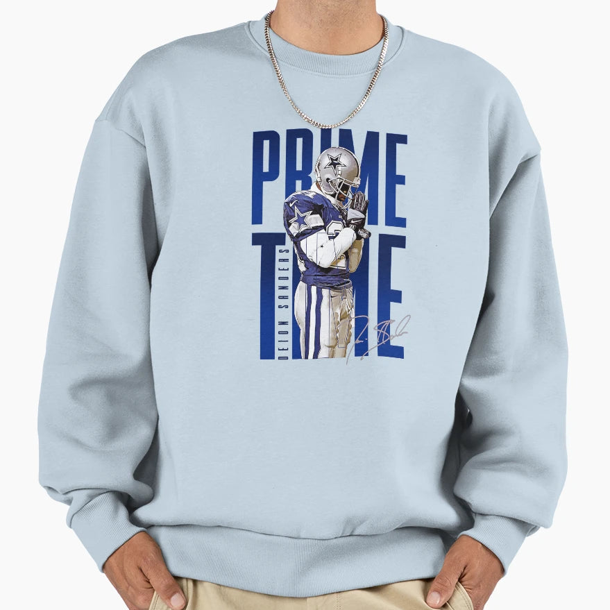 Deion Sanders Dallas Cowboys Sweatshirt - Trendy Graphic for Adults - T-Shirt, Sweatshirt, Hoodie