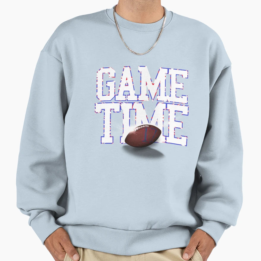 Game Time Sweatshirt - Minimalist Print Men Women - T-Shirt, Sweatshirt, Hoodie