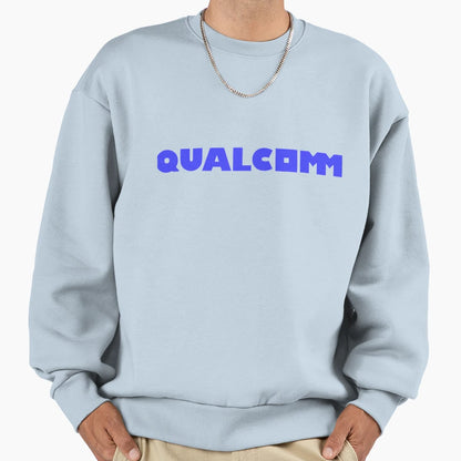 Qualcomm Logo Sweatshirt - Minimalist Print Unisex - T-Shirt, Sweatshirt, Hoodie