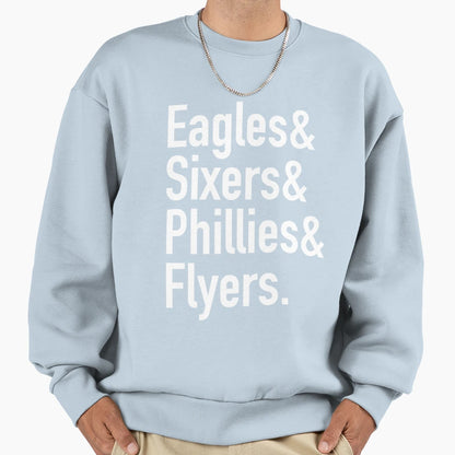 Philadelphia Sports Teams T-Shirt - Trendy Graphic for Adults - T-Shirt, Sweatshirt, Hoodie