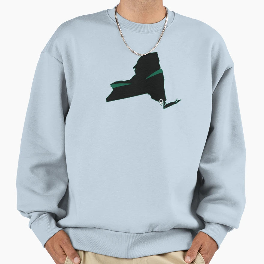 New York Football Alternate Sweatshirt - Graphic Print Men Women - T-Shirt, Sweatshirt, Hoodie
